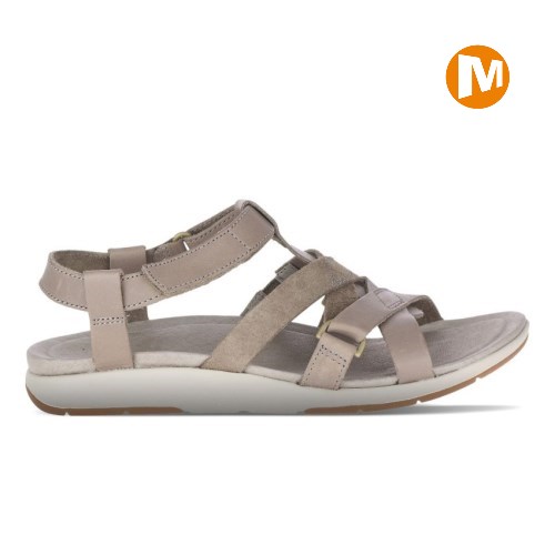Merrell Kalari Shaw Strap Sandalen Damen HellBraun [DE-ACKXG]